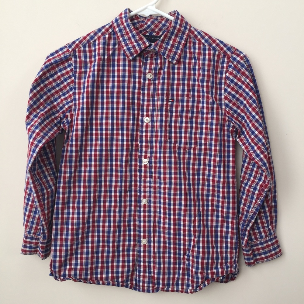 Tommy Hilfiger Button-Up Shirt Size M (8-10)